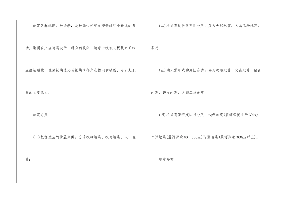 2024年公务员行测考试地震知识整理_第2页