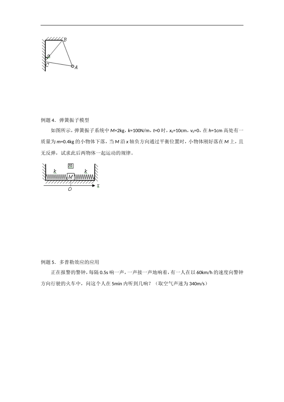 高中物理竞赛讲义：振动和波_第3页