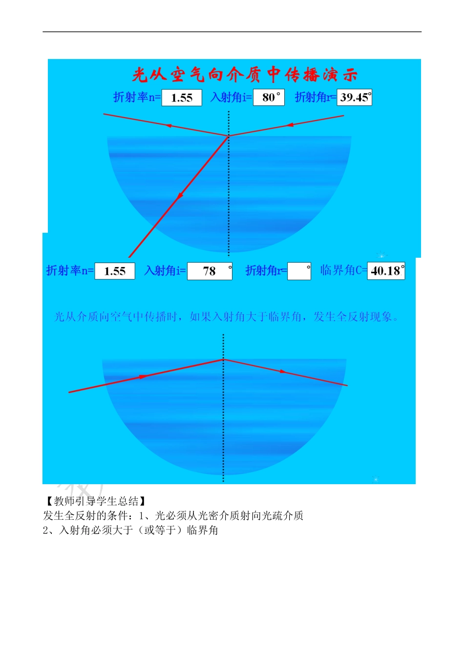 高中物理旧人教第三册光的全反射_第3页