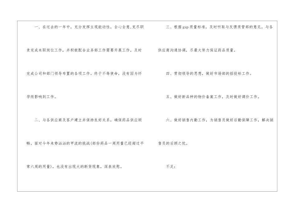 2024年公司采购个人工作总结采购专员个人工作总结_第2页