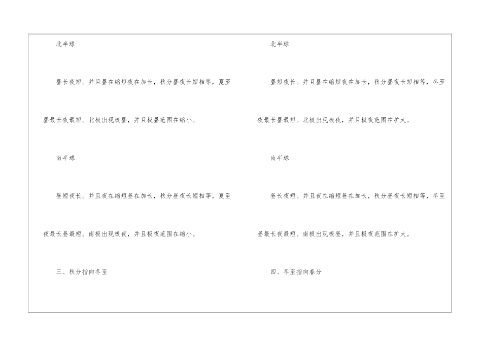 2024年公考行测考试昼长夜短知识_第2页