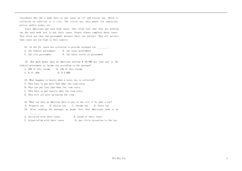 高中英语 Book4 Module4 Great Scientists（2）学案 外研版必修4_第2页