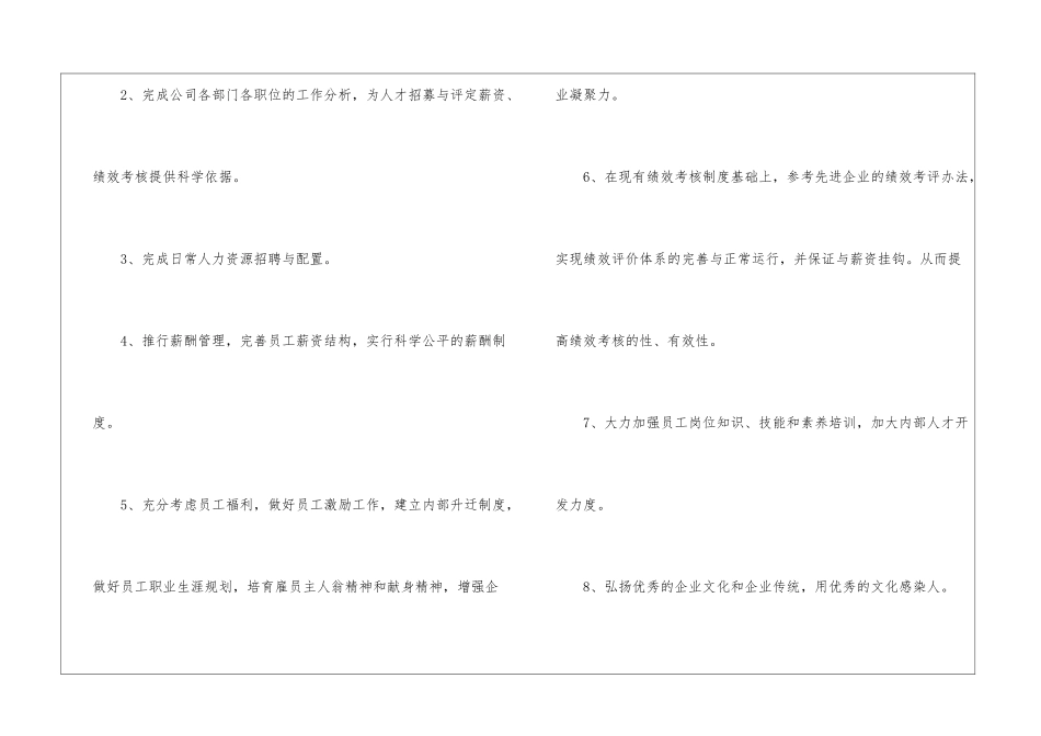 2024年化工企业人力资源工作计划_第2页