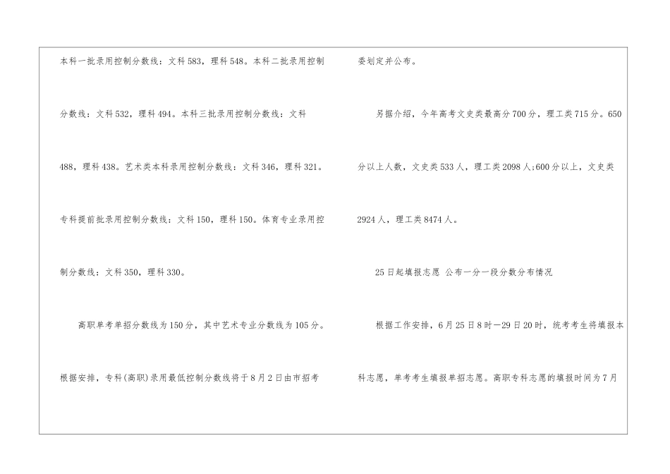 2024年北京高考录取线预测_第2页