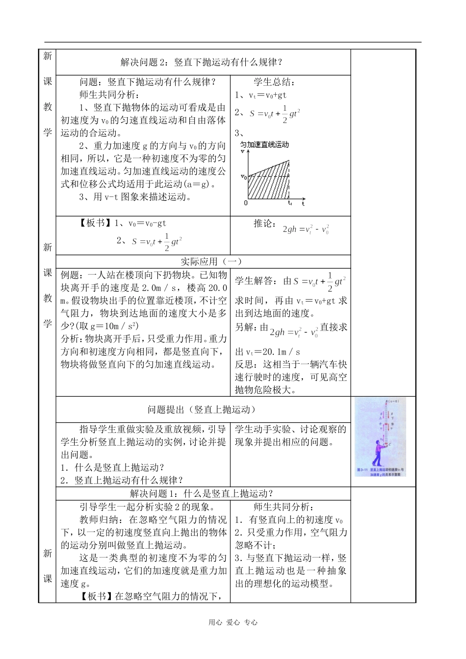 高中物理竖直方向上的抛体运动鲁科版必修二_第3页