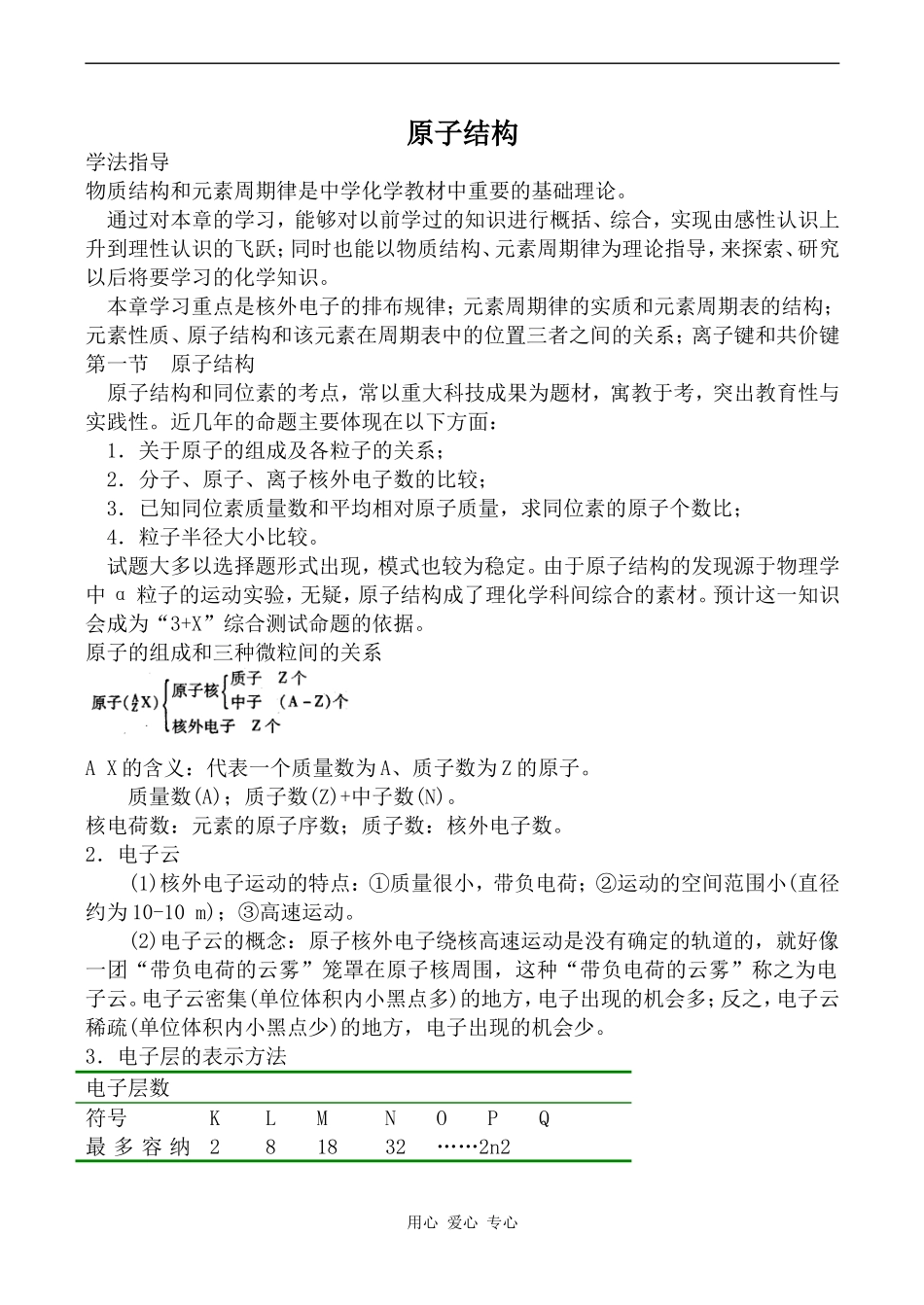 高中物理原子结构人教版选修3-5_第1页