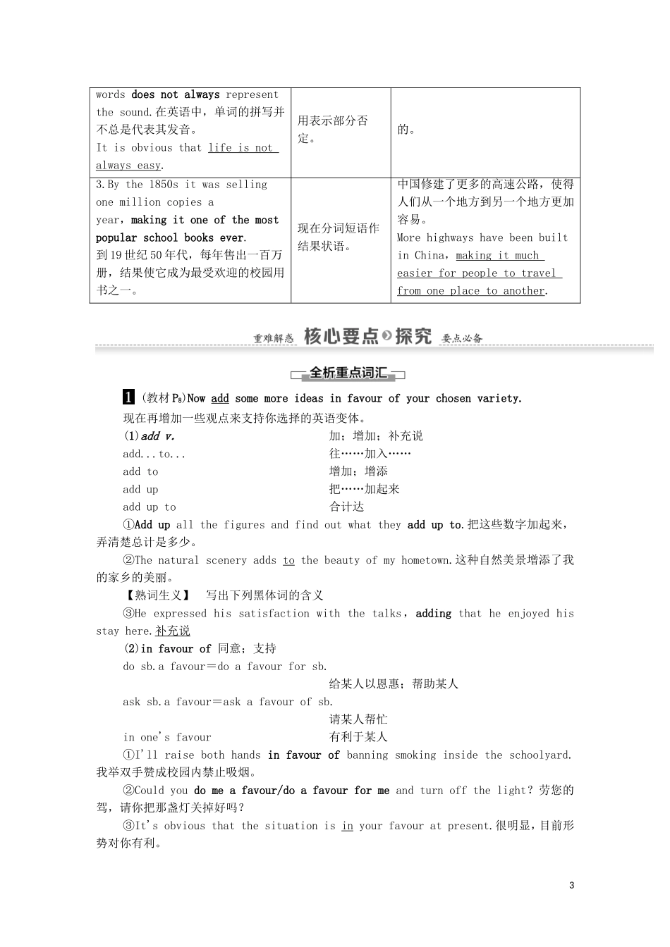 高中英语 Module 1 British and American English Section IV Using Language学案 外研版必修5-外研版高二必修5英语学案_第3页