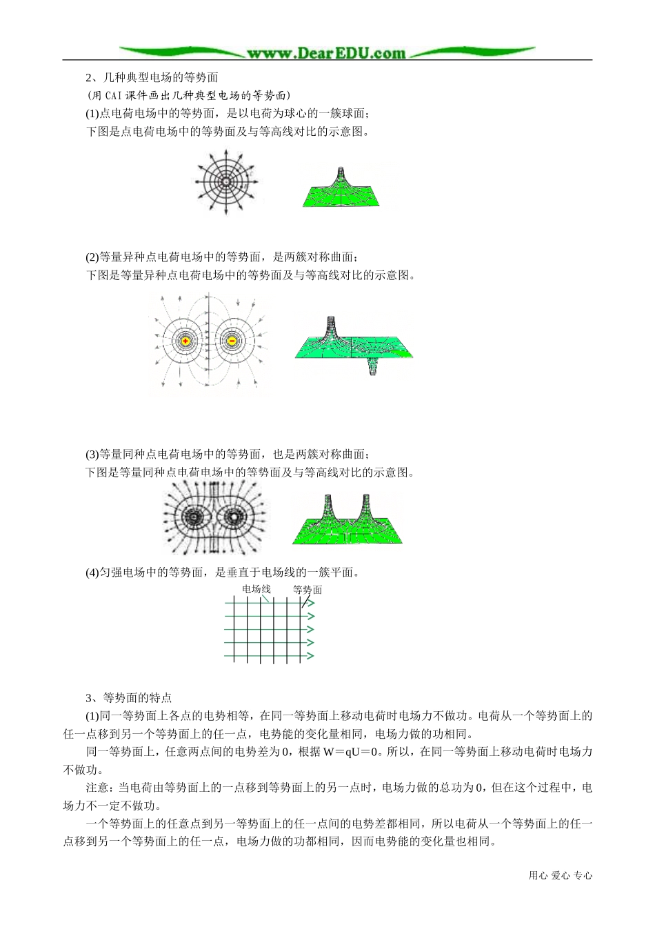 高中物理第二册等势面1_第2页