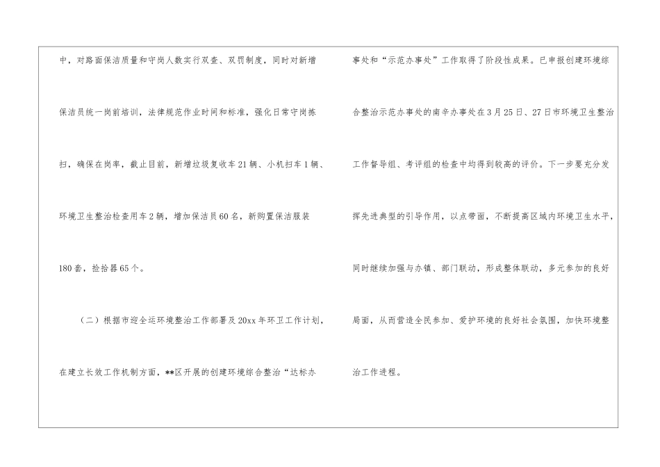 2024年城市环卫工作总结_第2页
