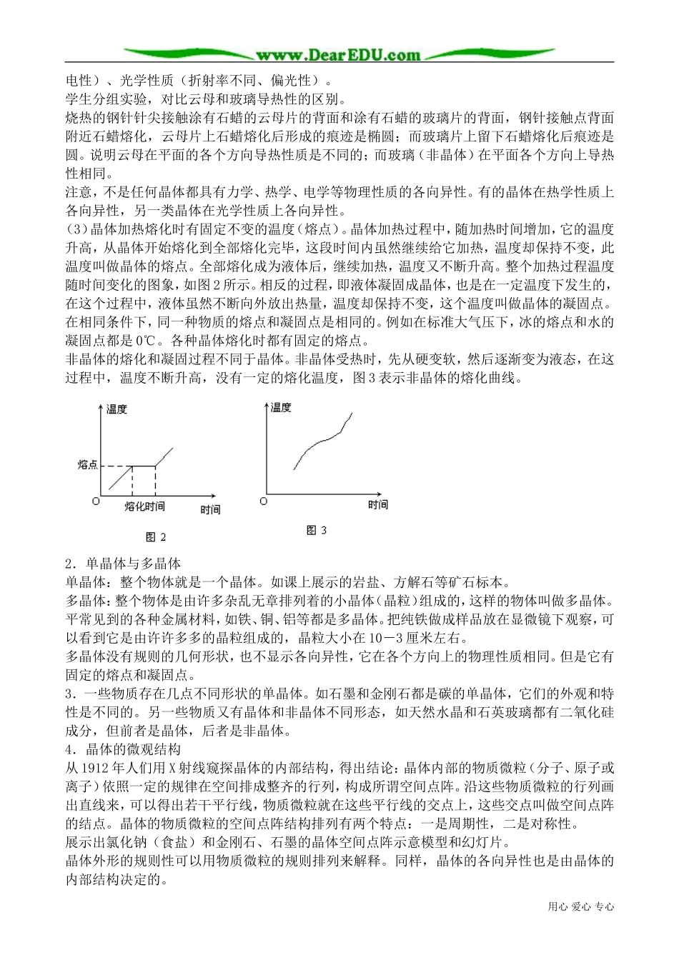 高中物理第二册固体 固体的微观结构_第2页