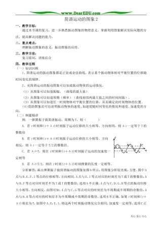 高中物理第二册简谐运动的图象2