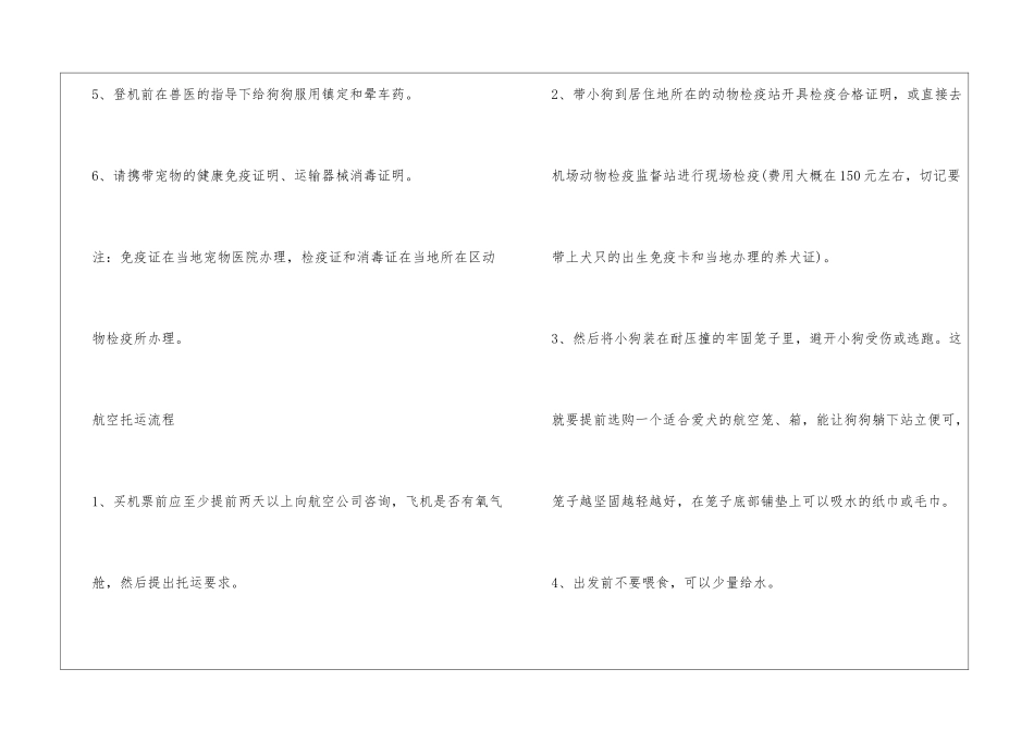 2024年宠物托运手册_第2页