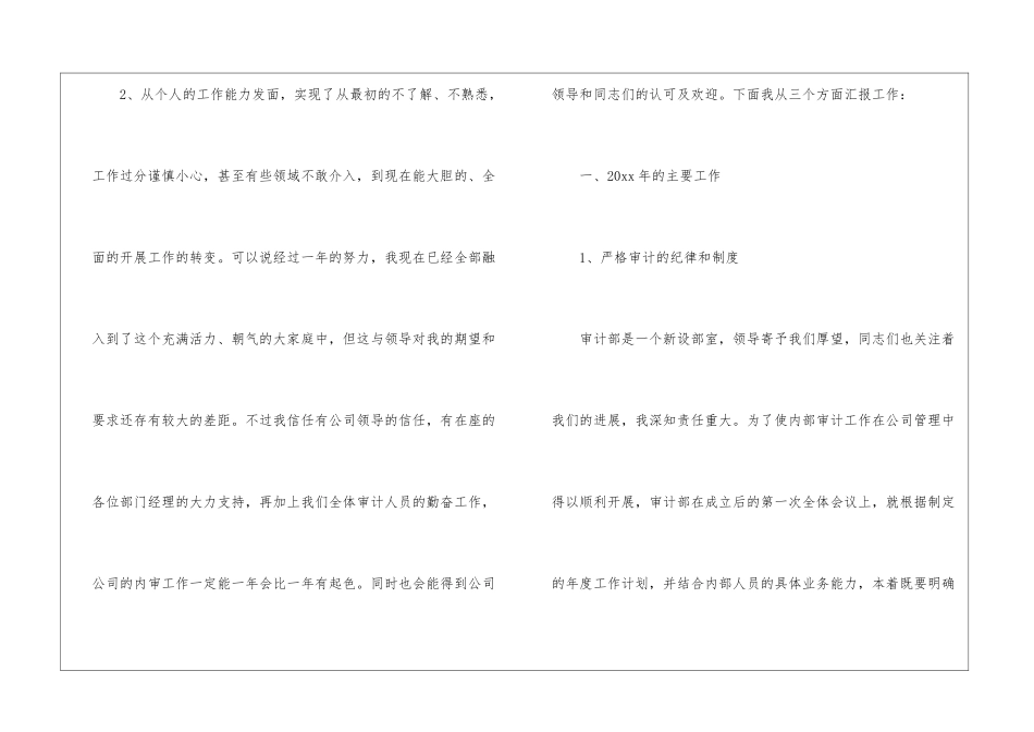 2024年审计总经理述职报告_第2页