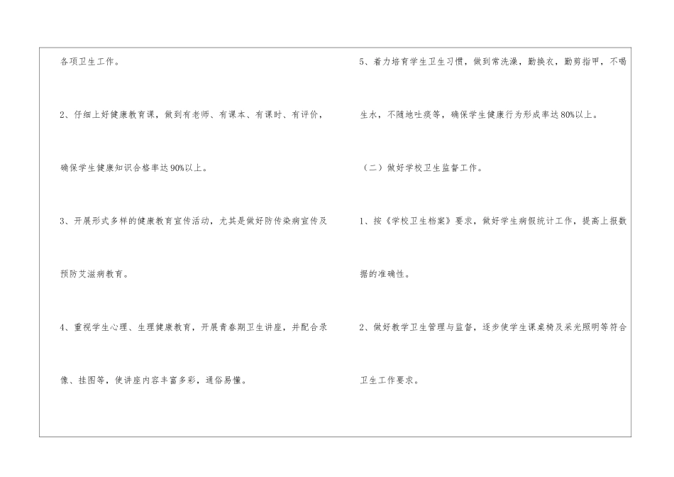 2024年小学卫生保健工作计划_第2页