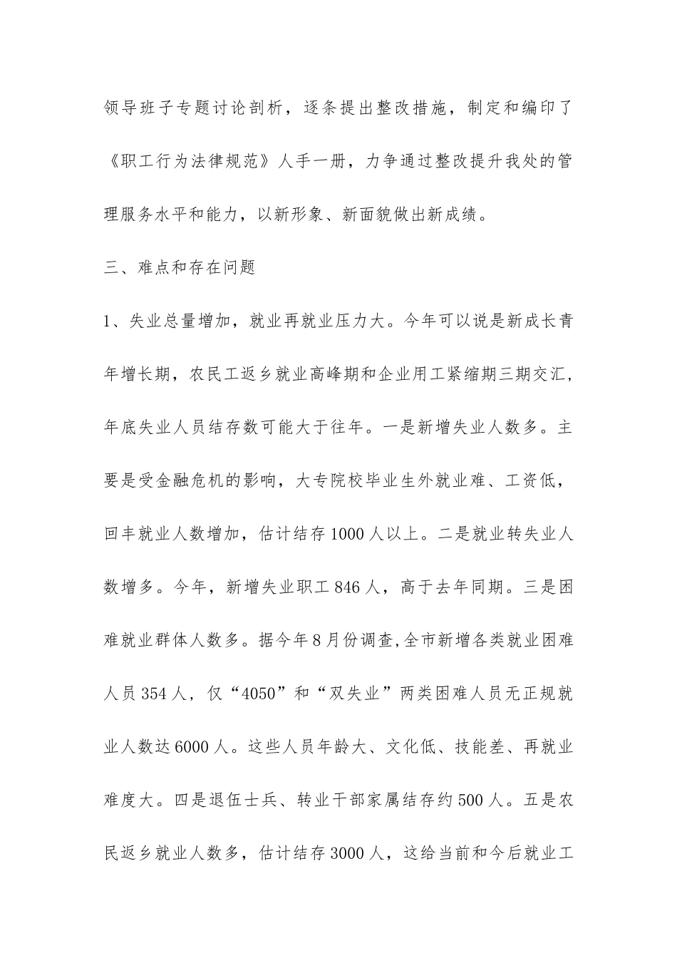 2024年就业工作总结及2024年工作思路-_第3页