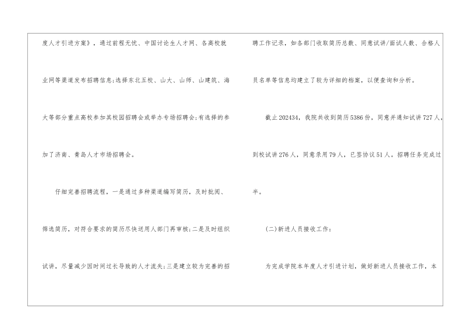 2024年度人事专员工作总结_第2页