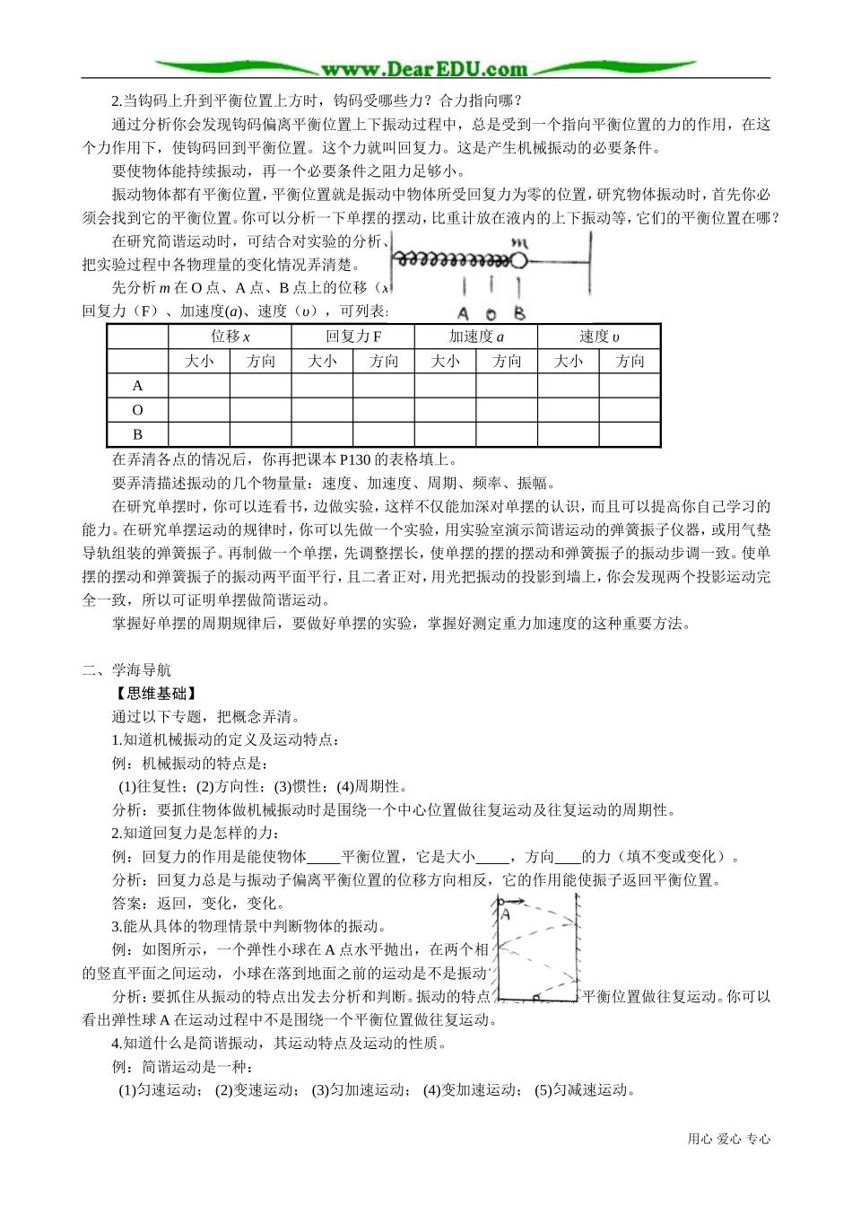 高中物理第一册简谐运动1_第2页