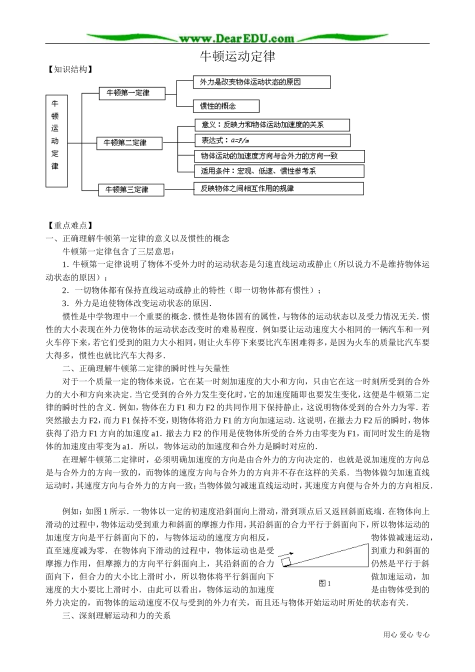 高中物理第一册牛顿运动定律_第1页