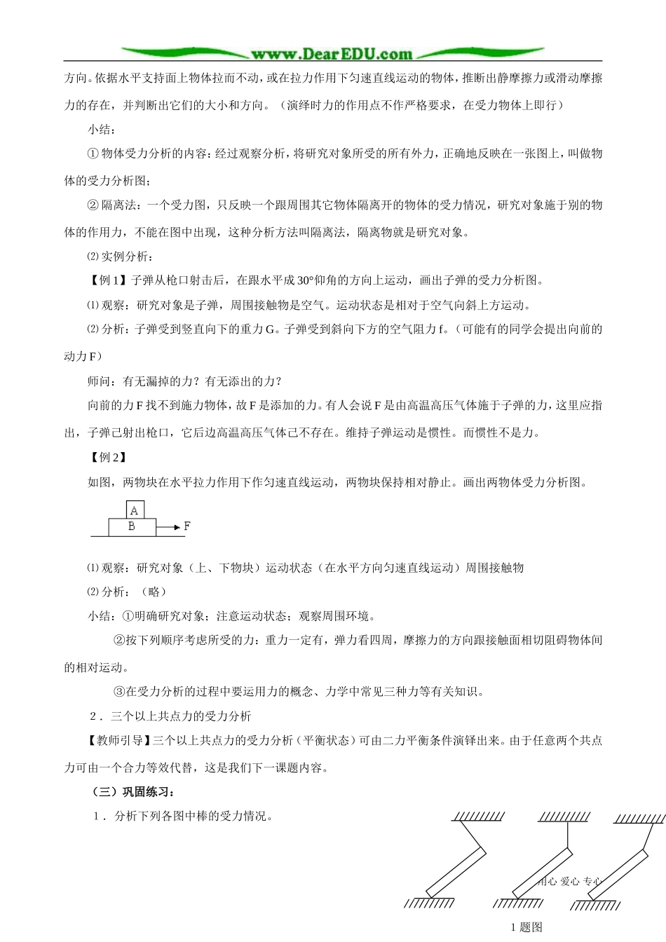 高中物理第一册物体的受力分析_第2页