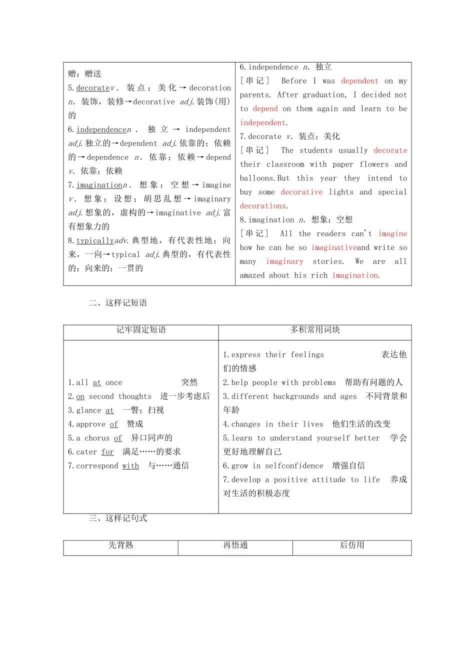 高中英语 Module 6 The Tang PoemsSection Ⅳ Other Parts of the Module教学案 外研版选修8-外研版高二选修8英语教学案_第3页