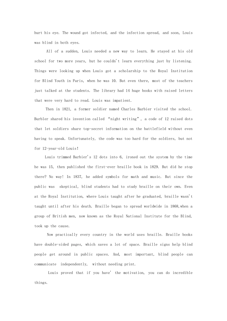 高中英语 Unit 1《Living well》文字素材12 新人教版选修7_第3页