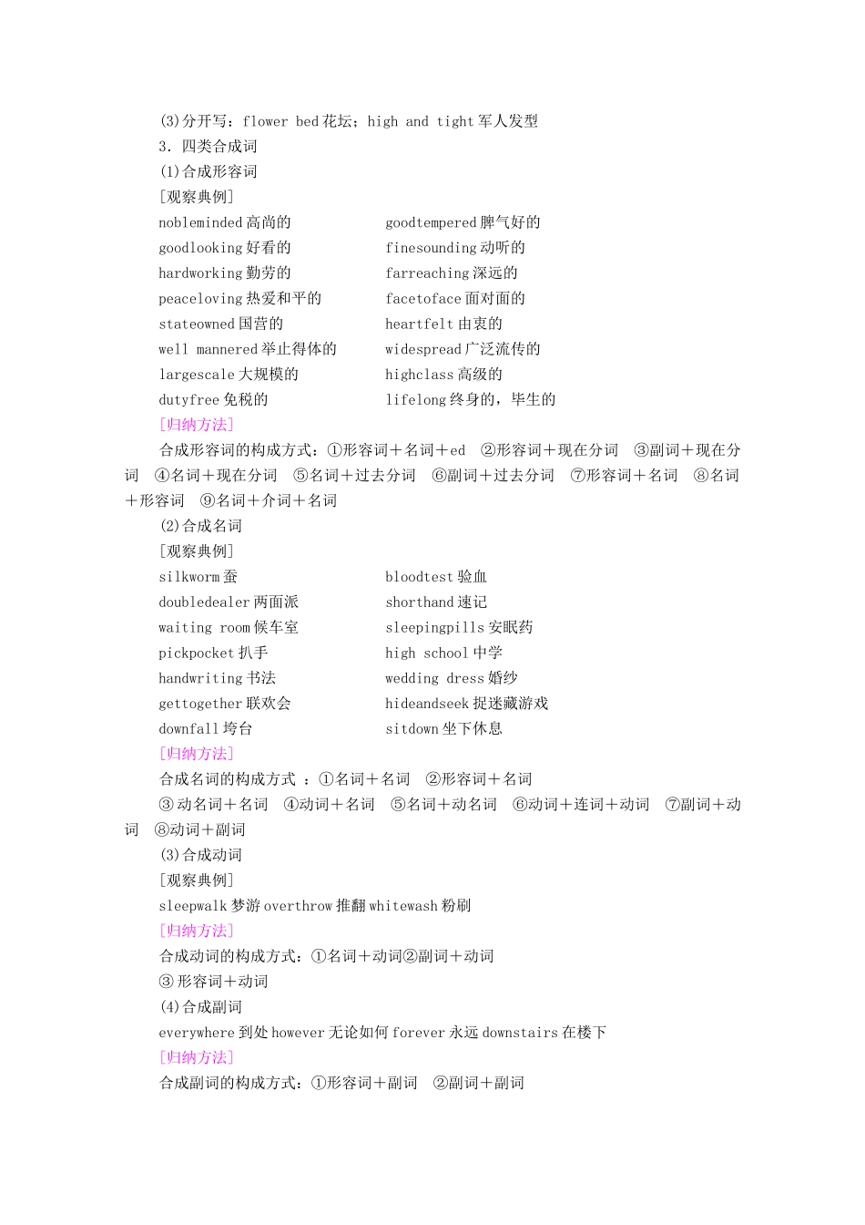 高中英语 Unit 2 Exploring English突破 语法大冲关学案 外研版必修第一册-外研版高一第一册英语学案_第2页