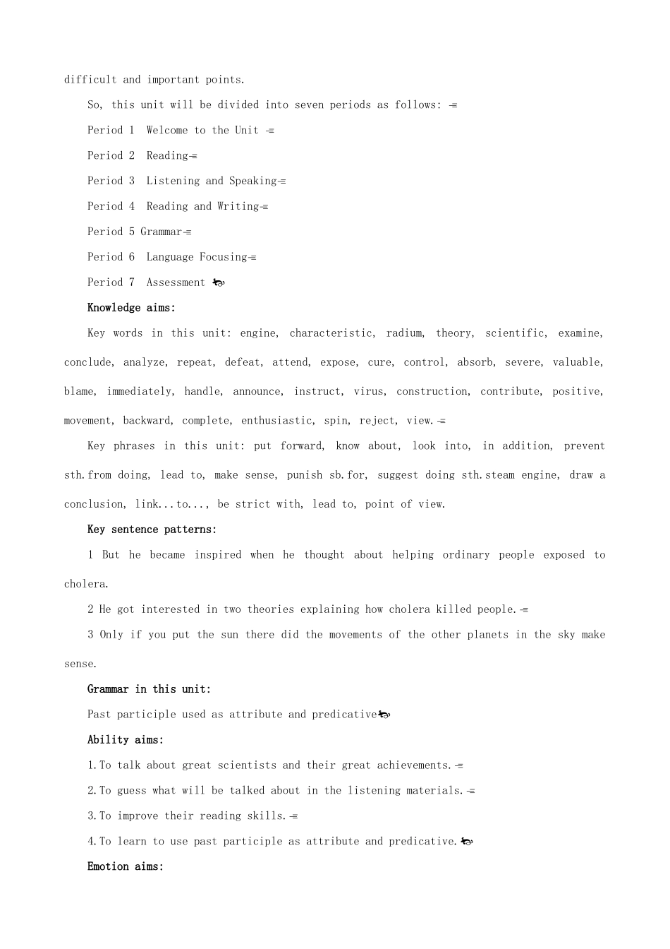 高中英语 Unit 1 Great scientists Period 1优秀教案 新人教版必修5_第2页