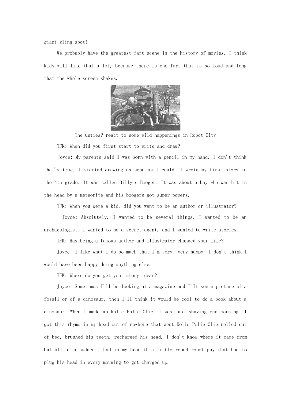 高中英语 Unit 2《Robots》文字素材5 新人教版选修7_第3页