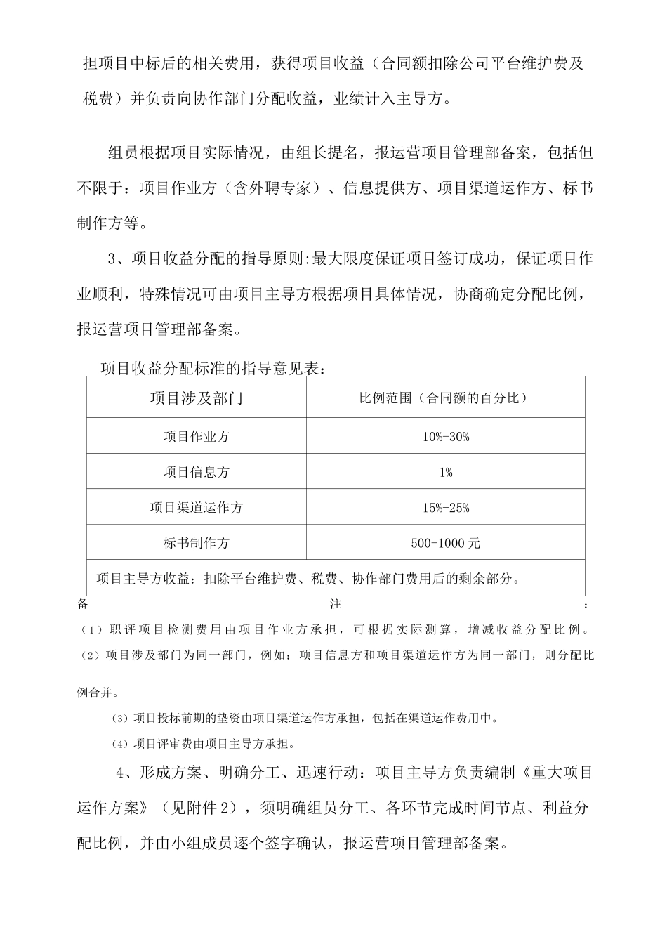 公司重大项目运作管理制度_第2页