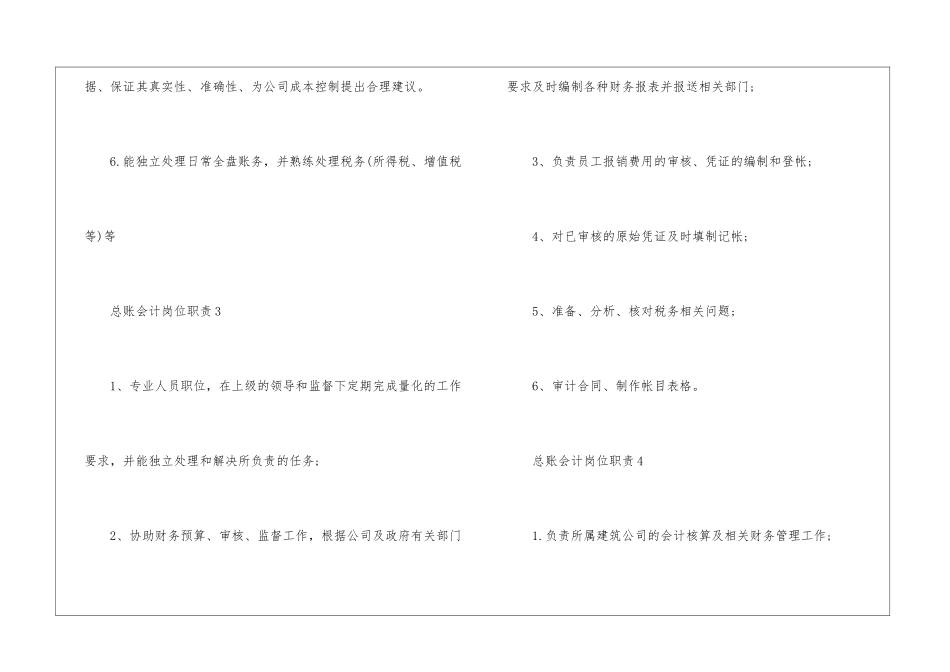 2024年总账会计岗位职责概要7篇_第3页