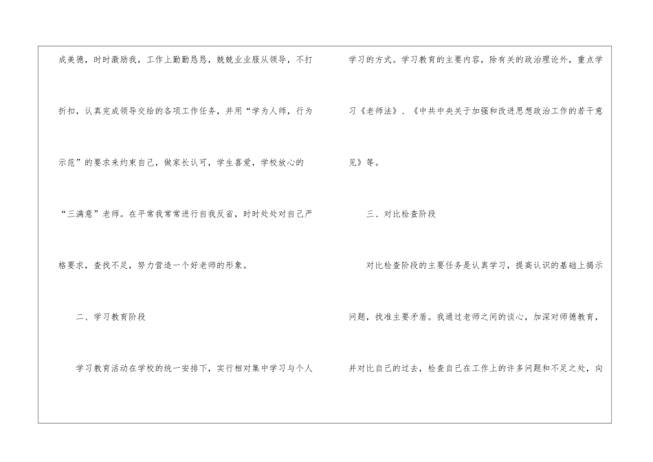 2024年教师个人师德师风工作总结5篇_第2页