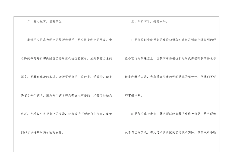 2024年教师培训总结_第2页
