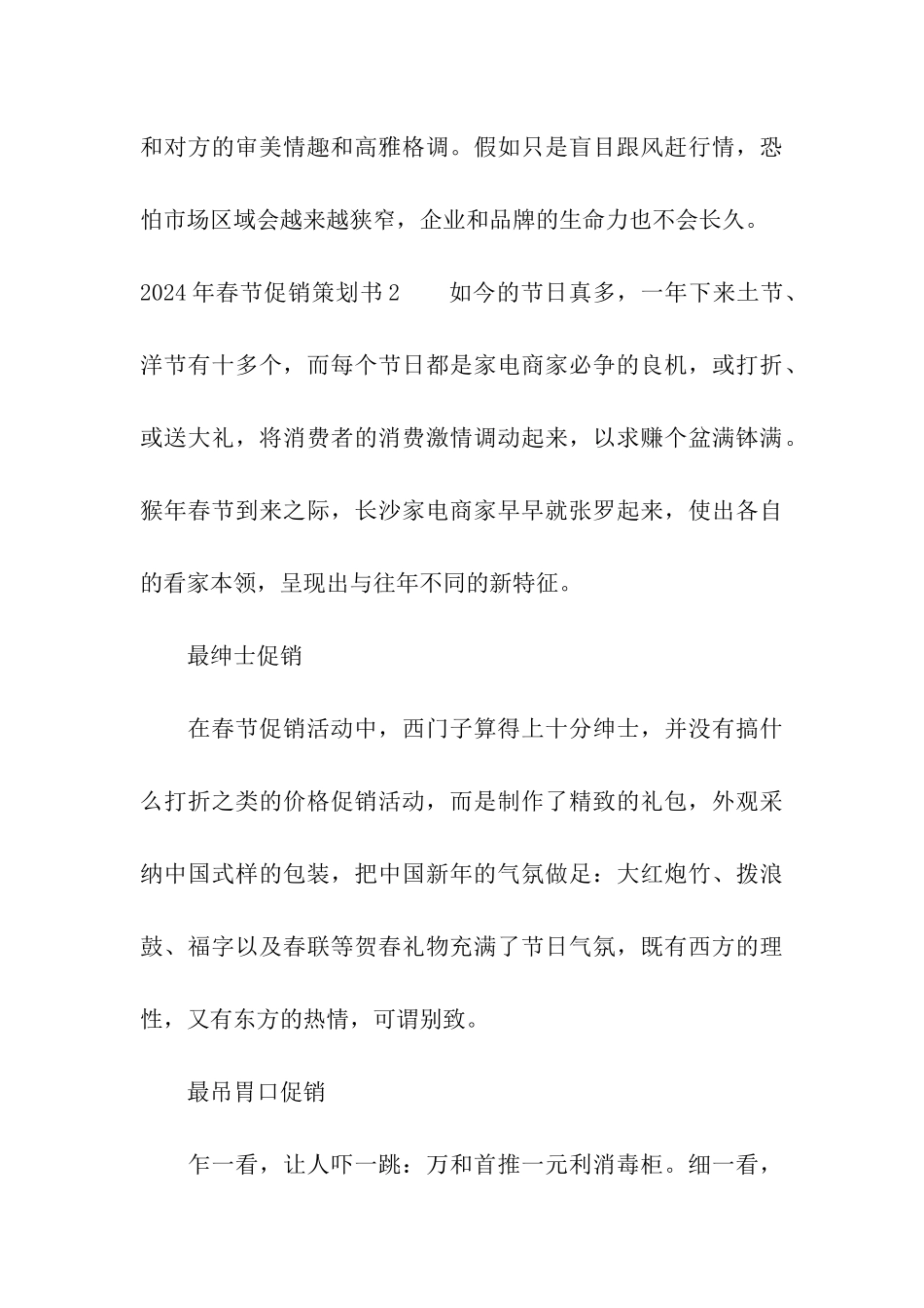 2024年春节促销策划书_第3页
