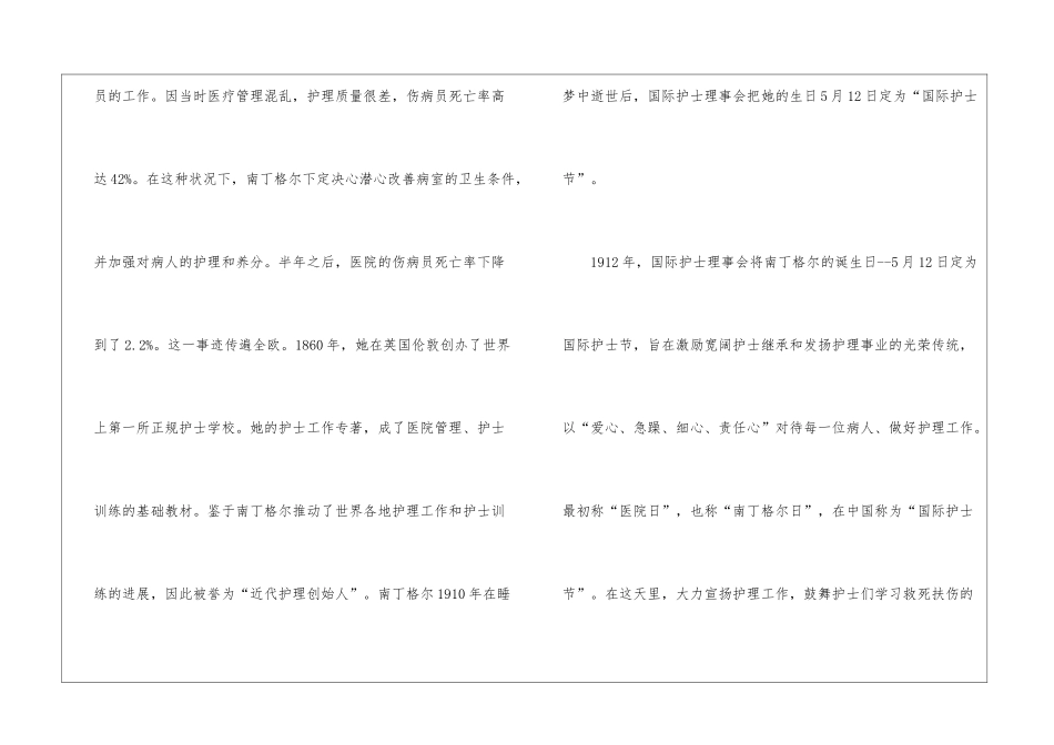2024年是第几个护士节-护士节的设立宗旨_第3页