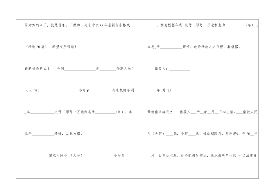 2024年最新借条格式_第3页