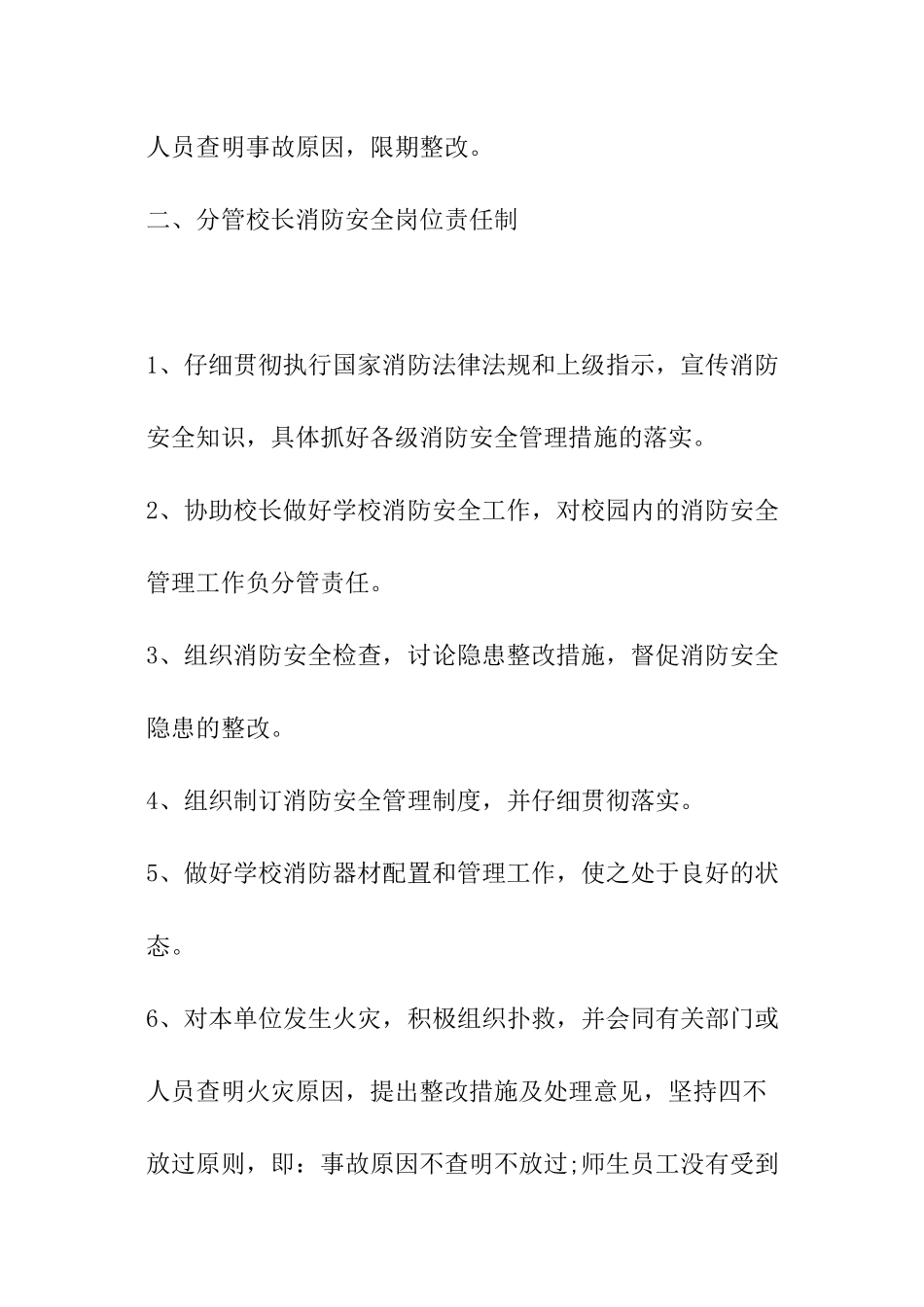 2024年最新消防安全责任制度精选_第2页