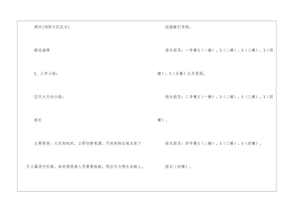 2024年村消防安全应急预案_第2页