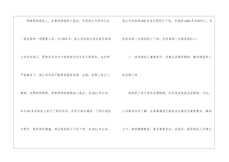 2024年残疾人的工作总结_第2页