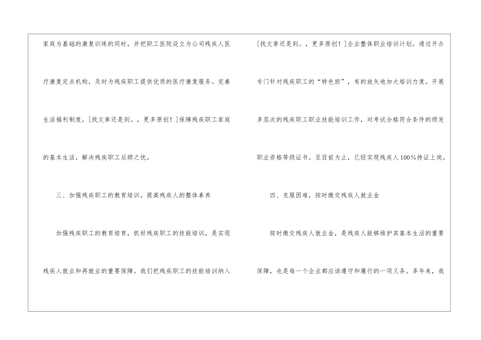 2024年残疾人的工作总结_第3页