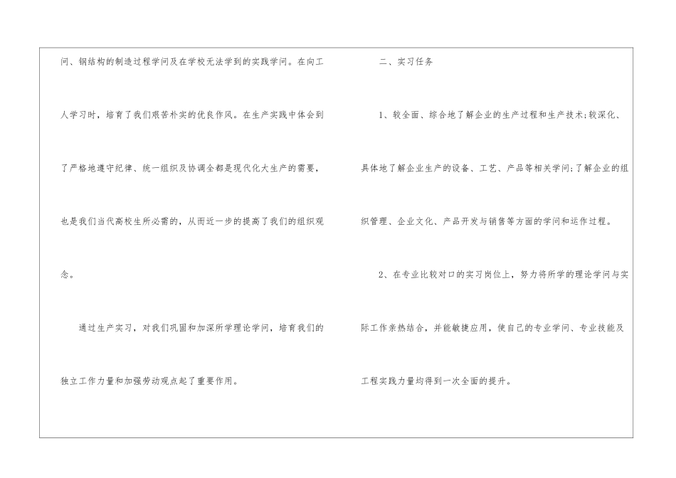 2024年毕业生生产实习总结报告心得范文五篇_第2页