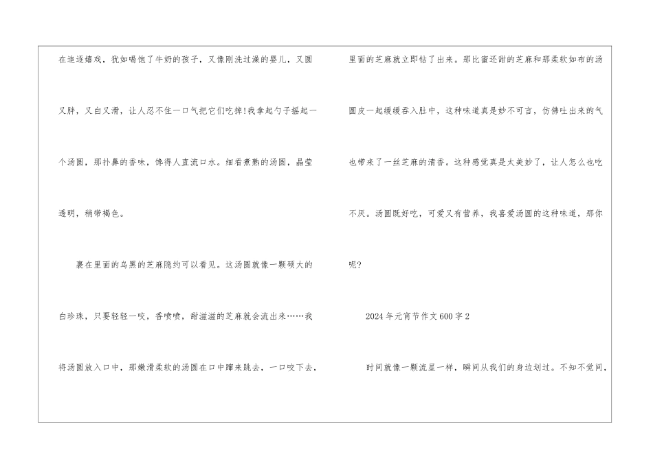 2024年的元宵节作文600字5篇_第2页