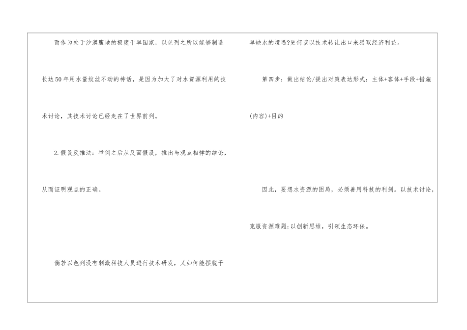 2024年省考申论作文写作四步骤_第3页