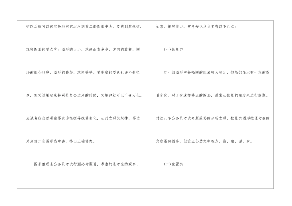 2024年省考行测考试图形判断题分析_第2页