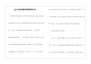 2024年经典微信营销案例分析-1