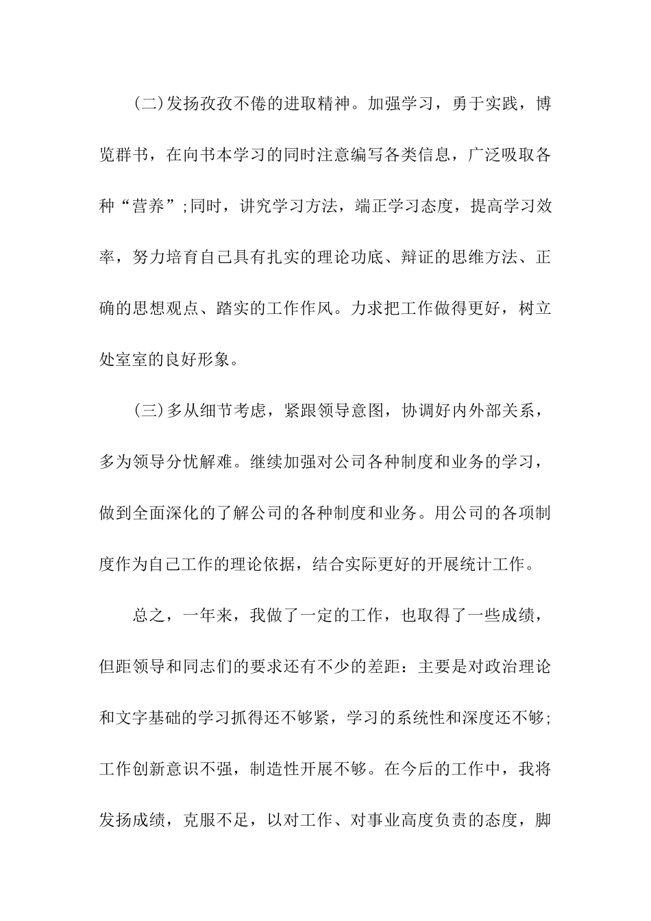 2024年统计个人年终工作总结_第3页