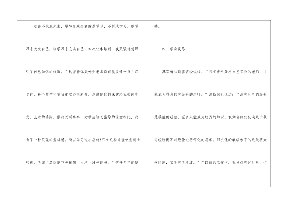2024年美术教师培训心得体会_第3页
