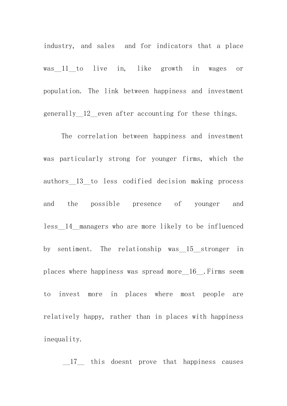 2024年考研英语英语知识运用真题_第3页