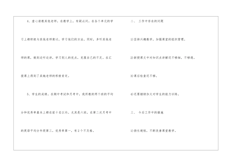 2024年英语教学工作总结_第3页