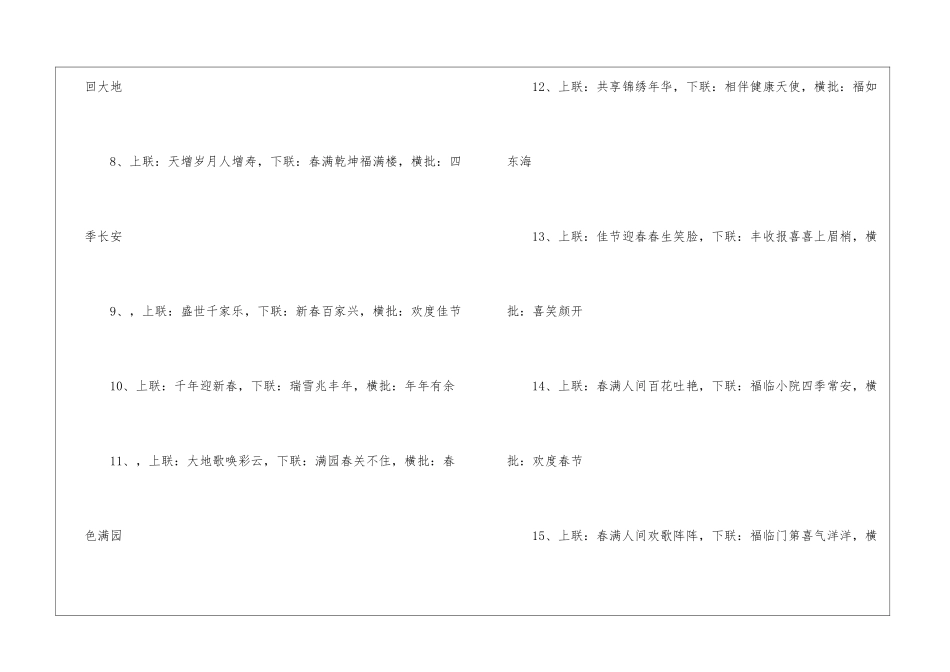 2024年虎年家庭春节对联三篇_第2页