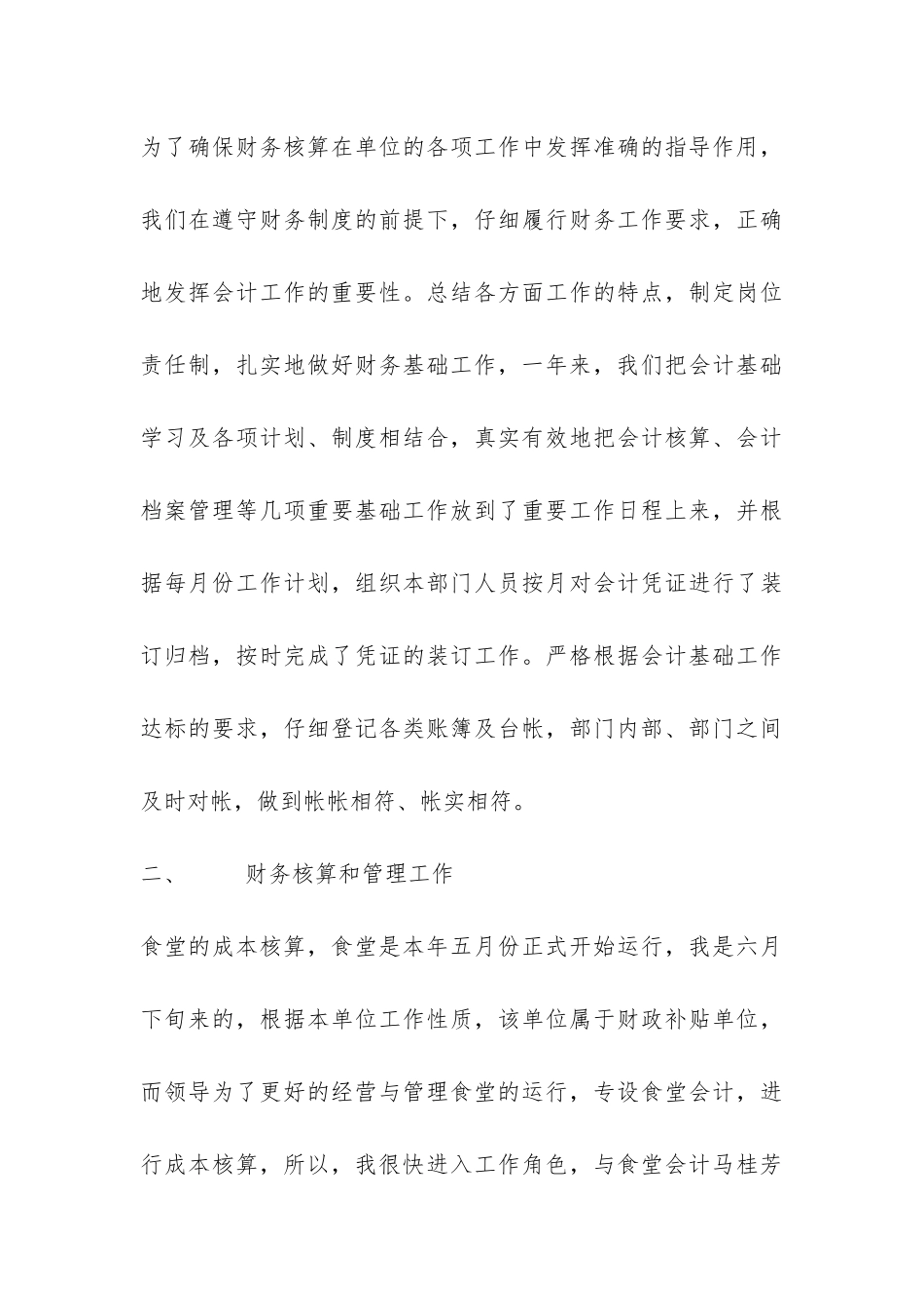 2024年财务部工作总结-_第3页